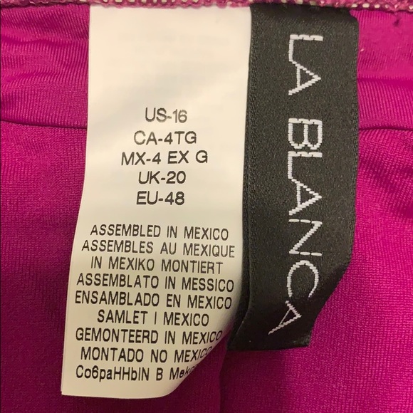 NWT bikini bottoms magenta color. - Picture 3 of 5